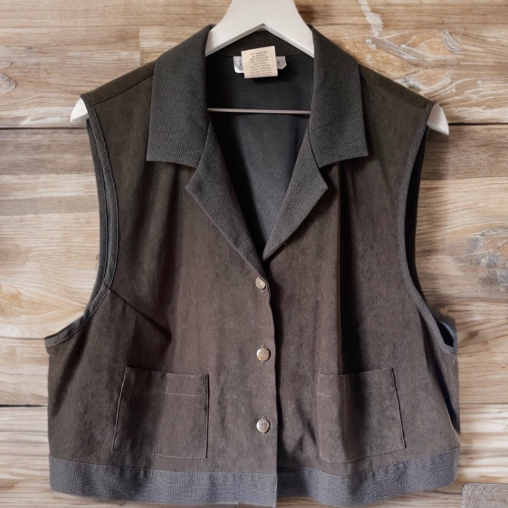 Lady Dorby Olive Vest 18W